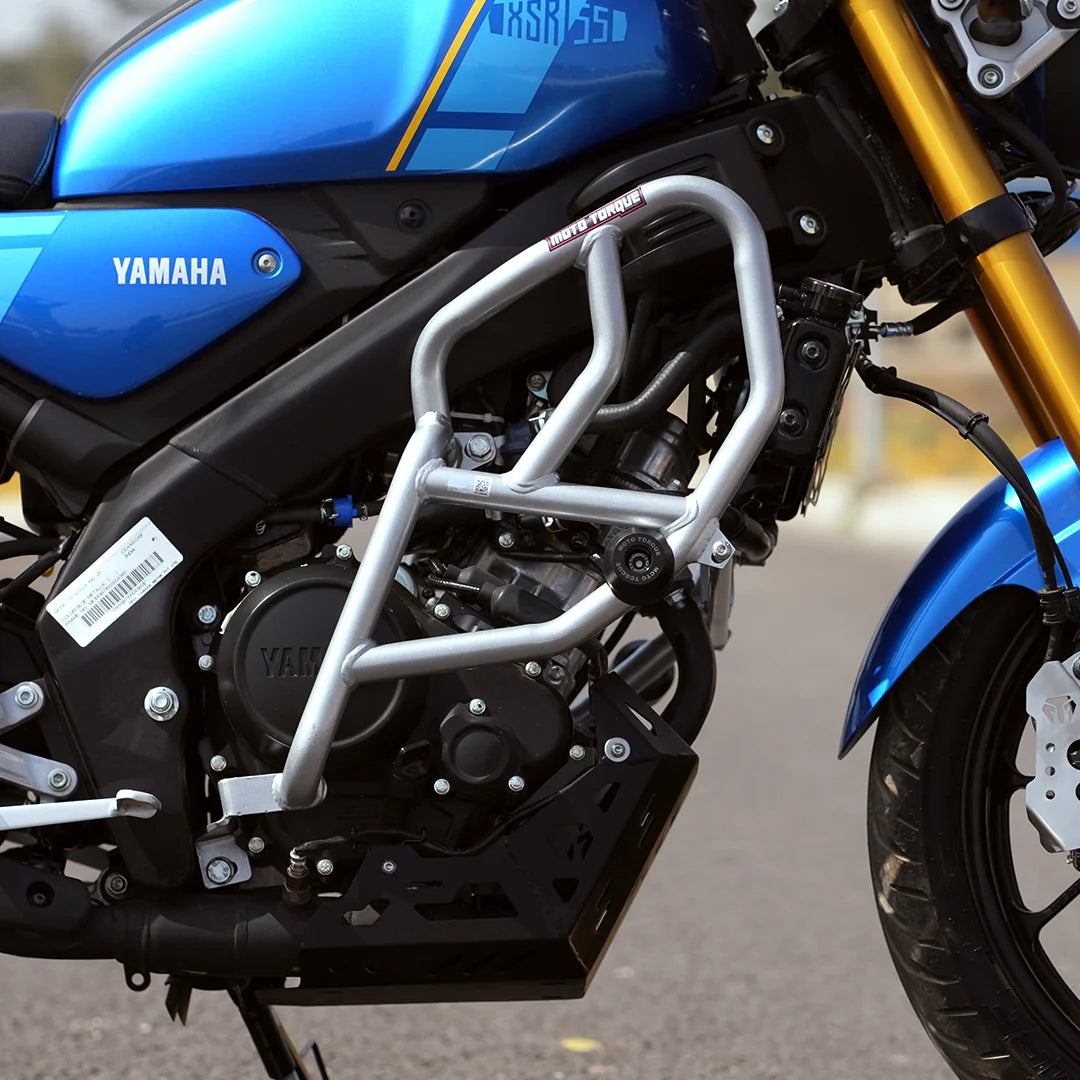 Moto Torque Silver Crash Guard for Yamaha XSR 155