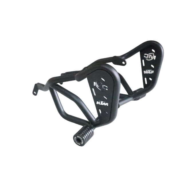 MotoCare dual slider crash guard KTM Duke 250 390 BS6 engine protection guard
