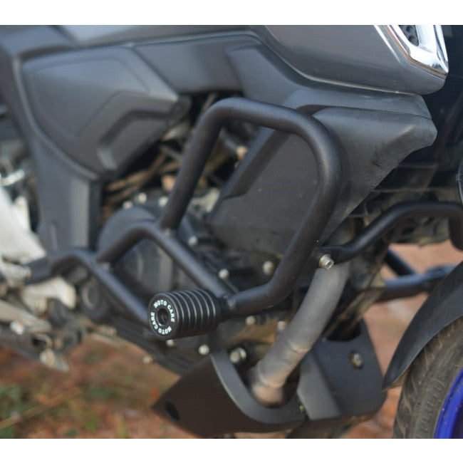 Motocare Crash Guard with Dual Sliders for Yamaha FZ-S V3 / V4