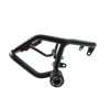 MotoCare crash guard with dual sliders for Jawa 42 front view