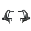 MotoCare crash guard with dual sliders for Jawa 42 front view