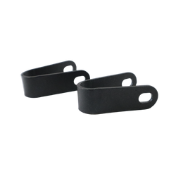 MotoCare crash guard with dual sliders for Jawa 42 front view