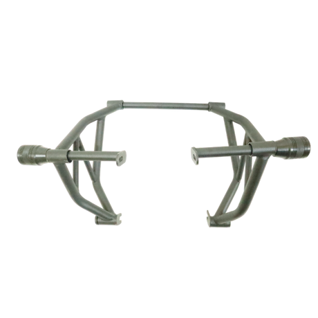 Motocare Crash Guard with Dual Sliders for Yamaha R15 V3