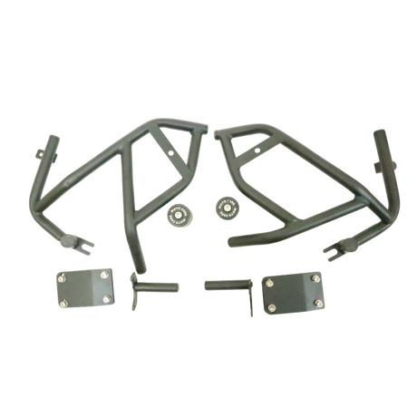 Motocare Crash Guard with Dual Sliders for Yamaha R15 V4