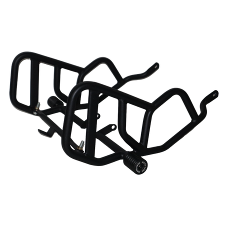 MotoCare crash guard with dual sliders for TVS Raider