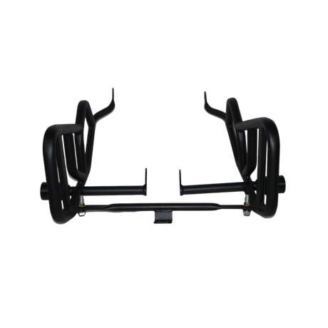 MotoCare crash guard with dual sliders for TVS Raider