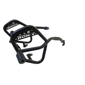 MotoCare crash guard with dual sliders for TVS Ronin