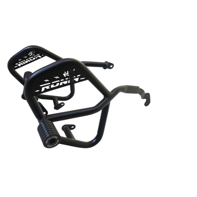 MotoCare crash guard with dual sliders for TVS Ronin