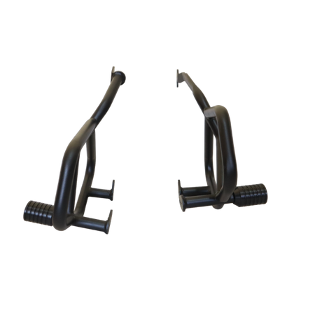 MotoCare crash guard with dual sliders for TVS Ronin