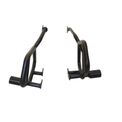 MotoCare crash guard with dual sliders for TVS Ronin