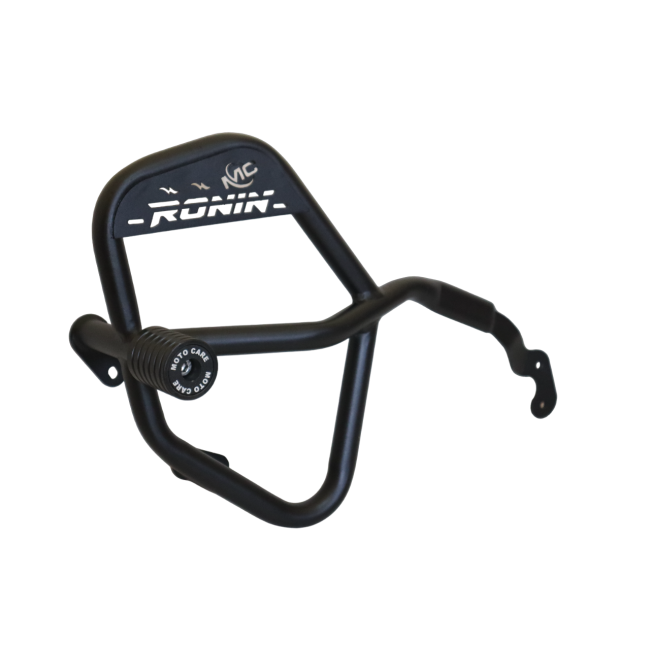 MotoCare crash guard with dual sliders for TVS Ronin