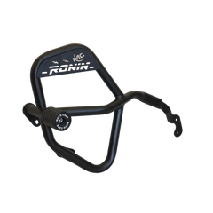 MotoCare crash guard with dual sliders for TVS Ronin