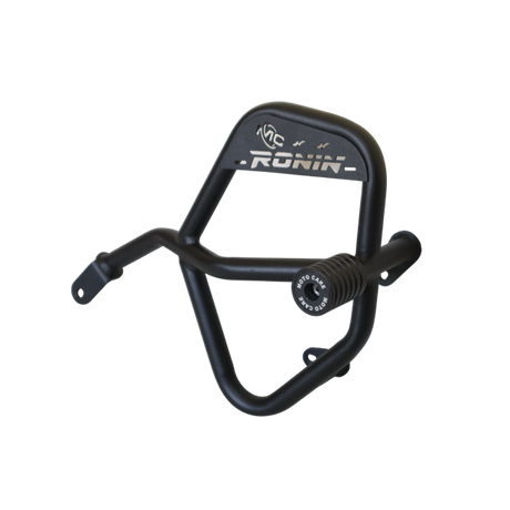 MotoCare crash guard with dual sliders for TVS Ronin