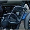 MotoCare crash guard with dual sliders for Royal Enfield Classic 350 Reborn