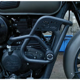MotoCare crash guard with dual sliders for Royal Enfield Classic 350 Reborn