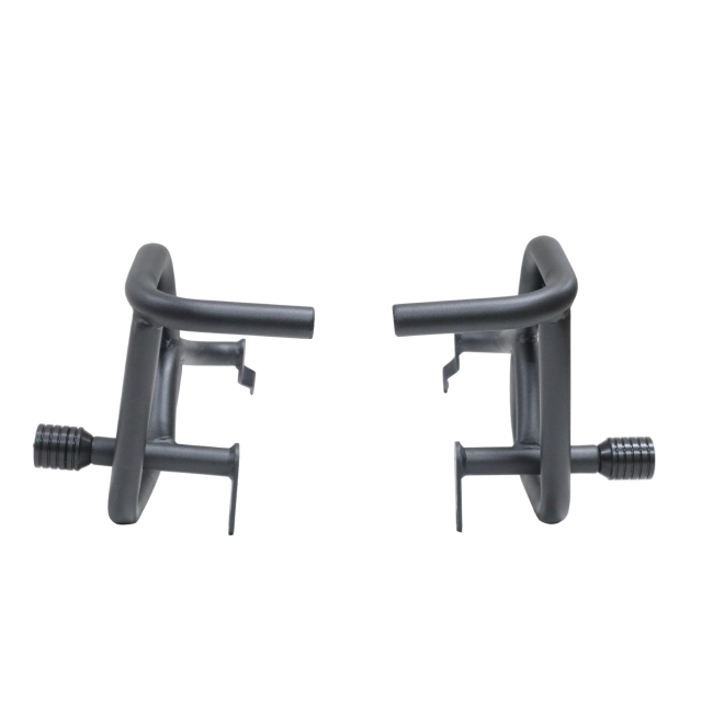 MotoCare crash guard with dual sliders for Royal Enfield Classic 350 Reborn