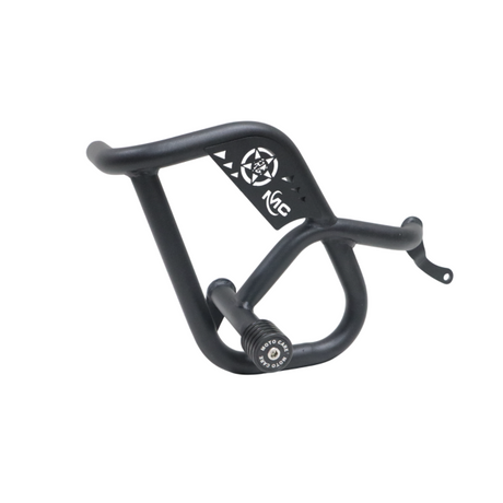 MotoCare crash guard with dual sliders for Royal Enfield Classic 350 Reborn