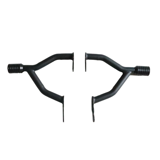 MotoCare crash guard with dual sliders for Royal Enfield Super Meteor 650