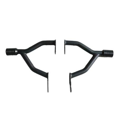 MotoCare crash guard with dual sliders for Royal Enfield Super Meteor 650