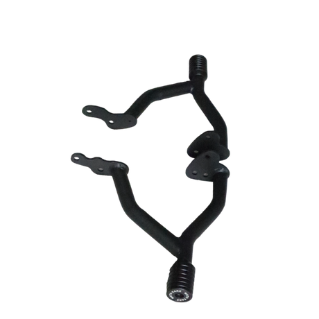 MotoCare crash guard with dual sliders for Royal Enfield Super Meteor 650
