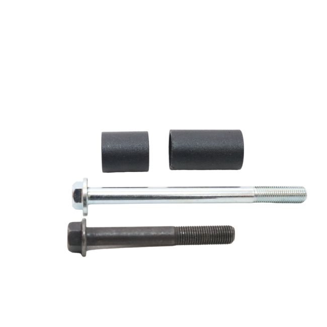 MotoCare crash guard dual sliders gold Himalayan 450