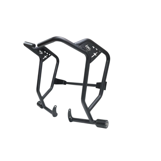 MotoCare crash guard with dual sliders for Honda CB200X
