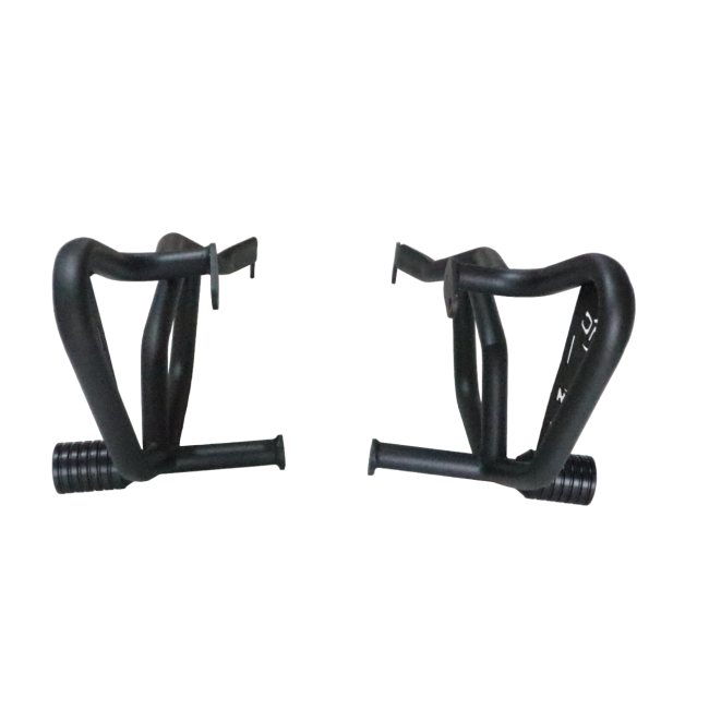 Motocare crash guard with dual sliders for KTM Duke 250
