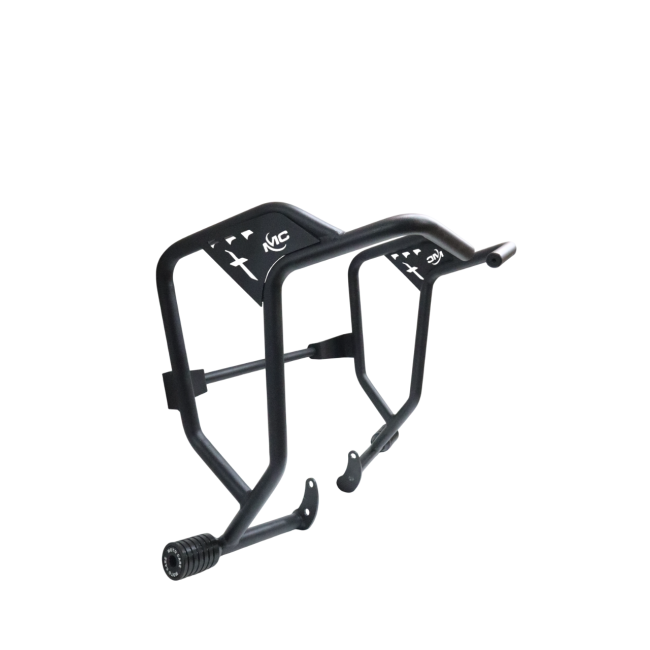 MotoCare crash guard with dual sliders for Honda CB200X
