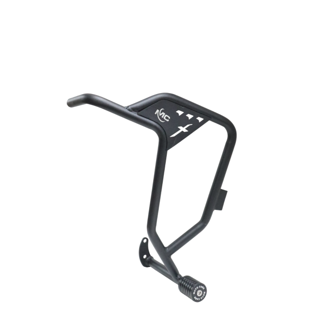MotoCare crash guard with dual sliders for Honda CB200X
