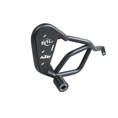 Motocare crash guard with dual sliders for KTM Duke 250
