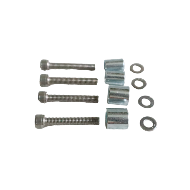 Motocare crash guard with dual sliders for KTM Duke 250
