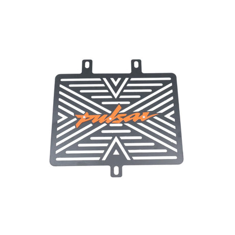 Bajaj Pulsar NS200 orange radiator guard by MotoCare