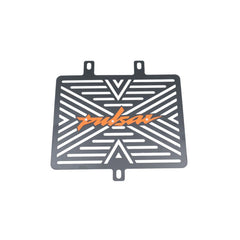 Bajaj Pulsar NS200 orange radiator guard by MotoCare