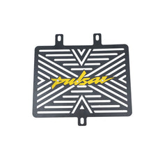 Bajaj Pulsar NS200 yellow radiator guard by MotoCare