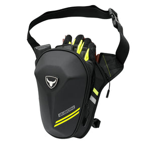 Bison ProGear Cruzo 5L motorcycle thigh bag with adjustable straps

