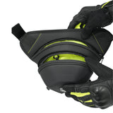 Bison ProGear Cruzo 5L motorcycle thigh bag with adjustable straps

