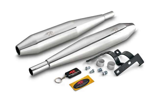 Red Rooster Celesta Pro Exhaust for Yezdi Roadster