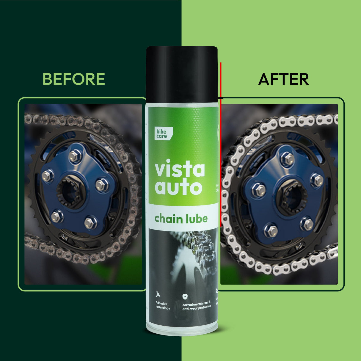Vista Auto Care Chain Lube 500 ml bike chain lubricant
