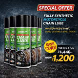 66BHP Fully Synthetic Motorcycle Chain Lube 150ml Spray