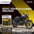 CRANK1 Ceramic Front Brake Pads CRM479 for Royal Enfield Classic 350 and Classic 500 HH Rated Motorcycle Disc Brake Pads