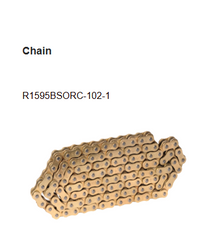 Brass Chain and Sprocket Kit BSORC CL271 for Royal Enfield Classic 500 18T 38T 102 Links