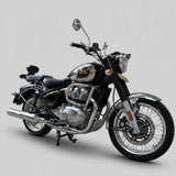 B-12 Bass Master stainless steel barrel exhaust for Royal Enfield Classic 650 motorcycle