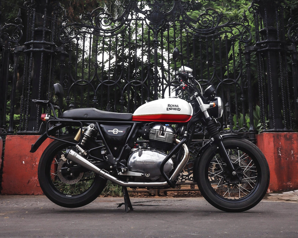 SS Motocorp Performance Bred Saddle Stays for Royal Enfield Interceptor 650 & Continental GT 650 | Heavy Duty Saddlebag Support Brackets