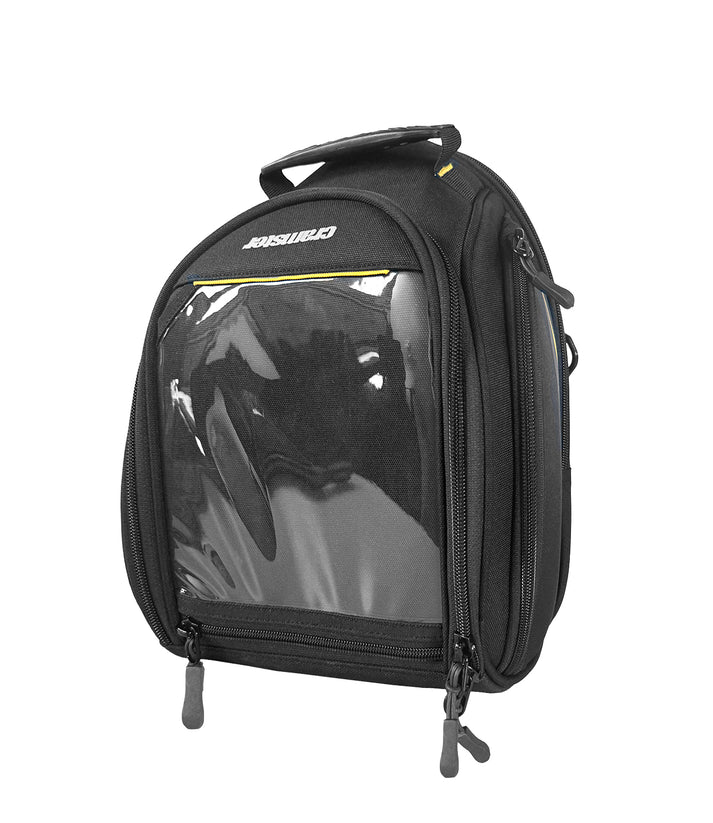 Cramster Beetle 2 9L Magnetic Motorcycle Tank Bag with 3M Reflective Panels and YKK Zippers