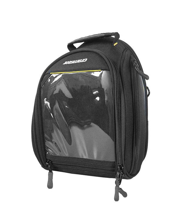 Cramster Beetle 2 9L Magnetic Motorcycle Tank Bag with 3M Reflective Panels and YKK Zippers
