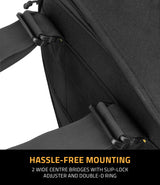 CRAMSTER Colt 52L expandable motorcycle saddlebags