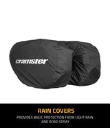 CRAMSTER Colt 52L expandable motorcycle saddlebags