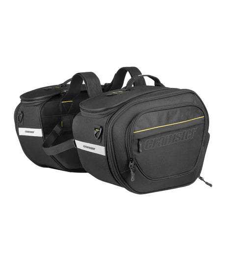 CRAMSTER Colt 52L expandable motorcycle saddlebags