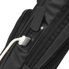 Guardian Gears SideKick Unisex Crossbody Sling Bag with USB Charging Port