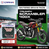 Crank1 CB312 Sintered Rear Brake Pads for Triumph Scrambler 400X Motorcycle | Legendary Custom